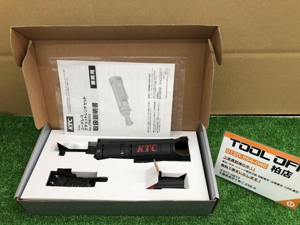 010■未使用品・即決価格■KTC 9.5sq コードレスラチェットセット JTRE310
