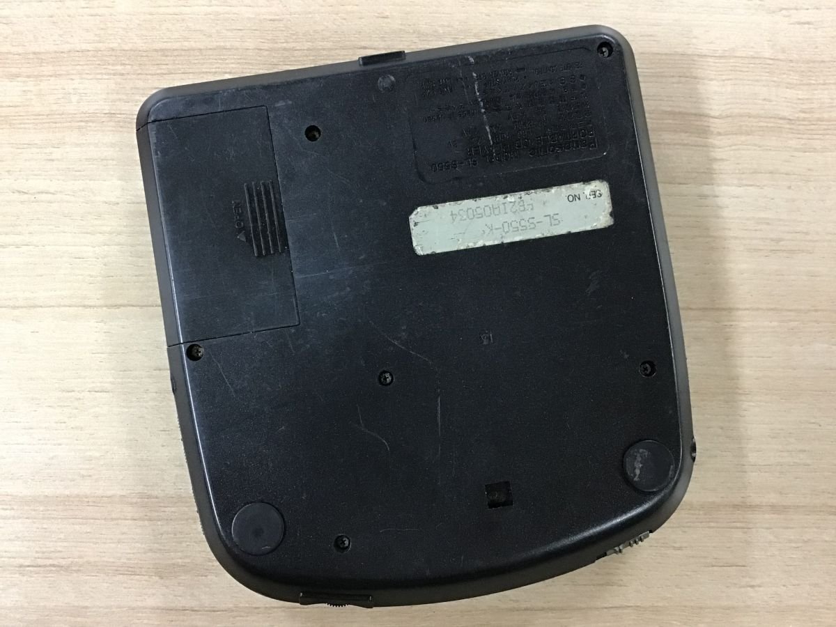 Panasonic SL-S550 ポータブルCDプレーヤー PORTABLE ポータブルCD