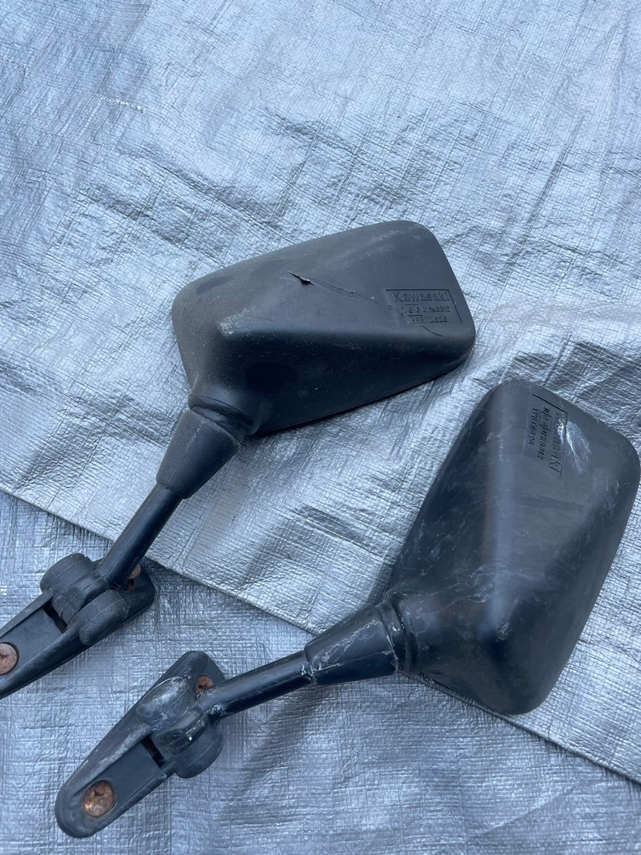 GPZ900R カワサキ 初期型 ミラー 純正 純正ミラー - 新品 ZX900A 0 右