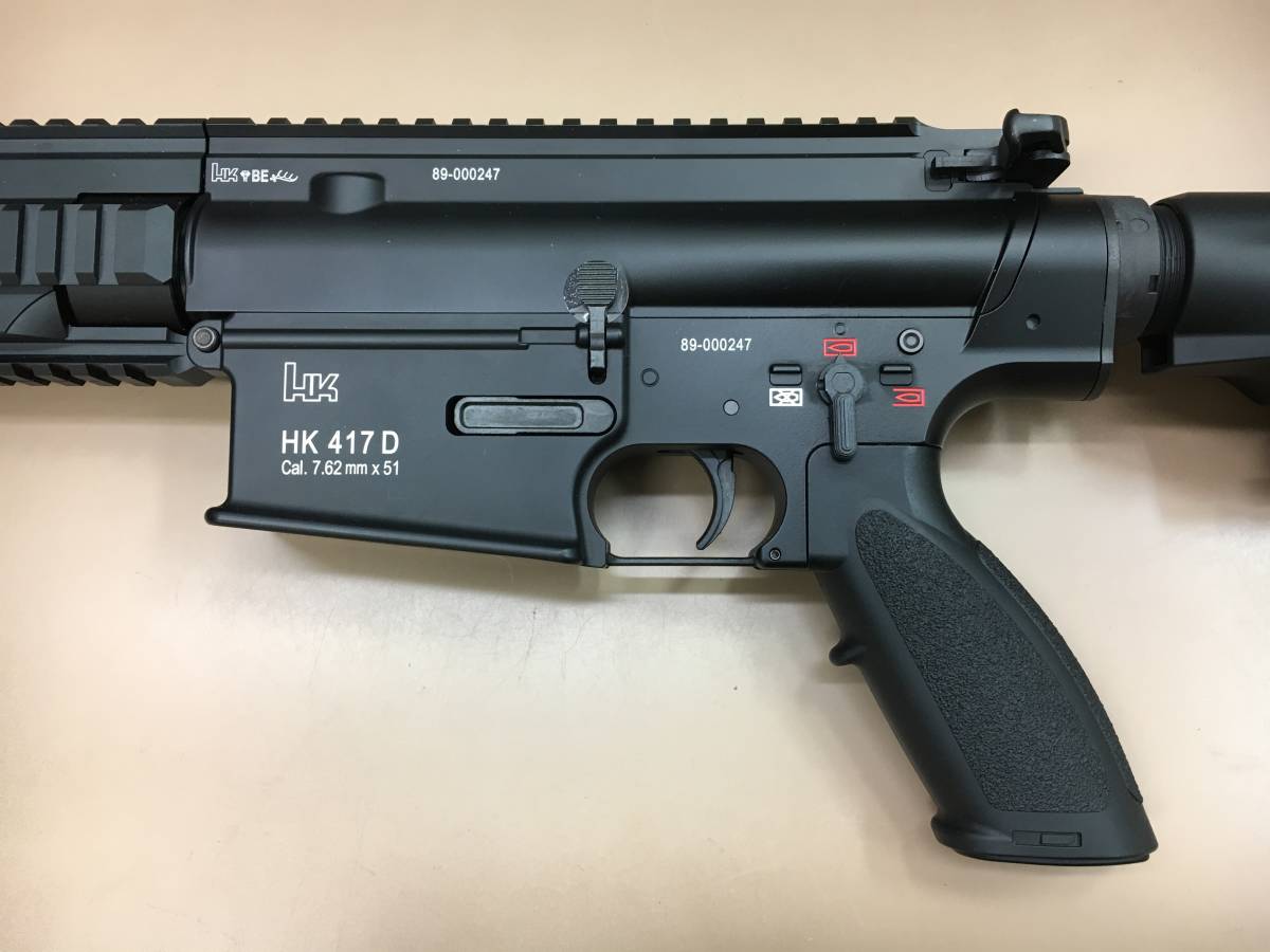 Q076[16](電動ガン) ジャンク品 東京マルイ 次世代電動ガン HK417