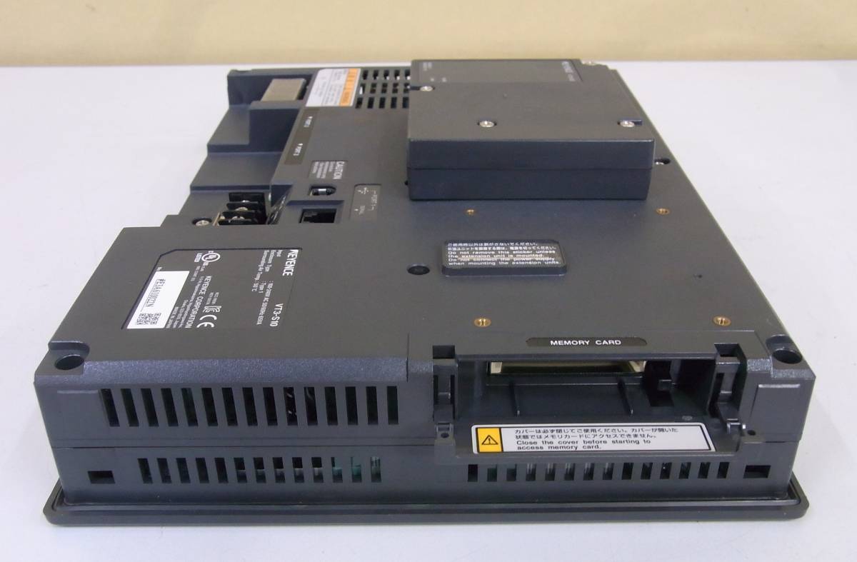 KEYENCE VT3-S10 ， 10型 VGA TFTカラー タッチパネル 管理番号：RH