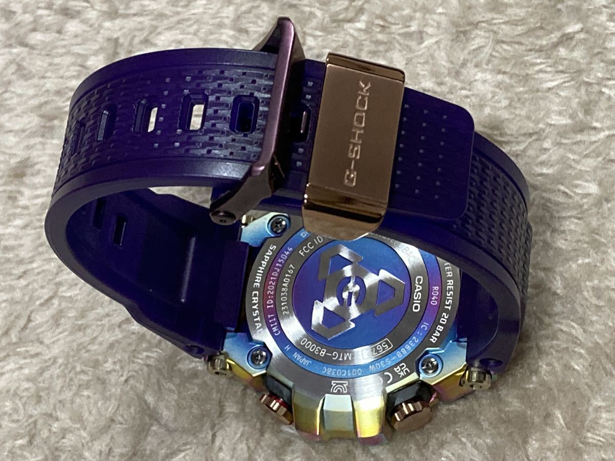 CASIO G-SHOCK カシオ Gショック MTG-B3000PRB-1AJR 有名百貨店購入品 