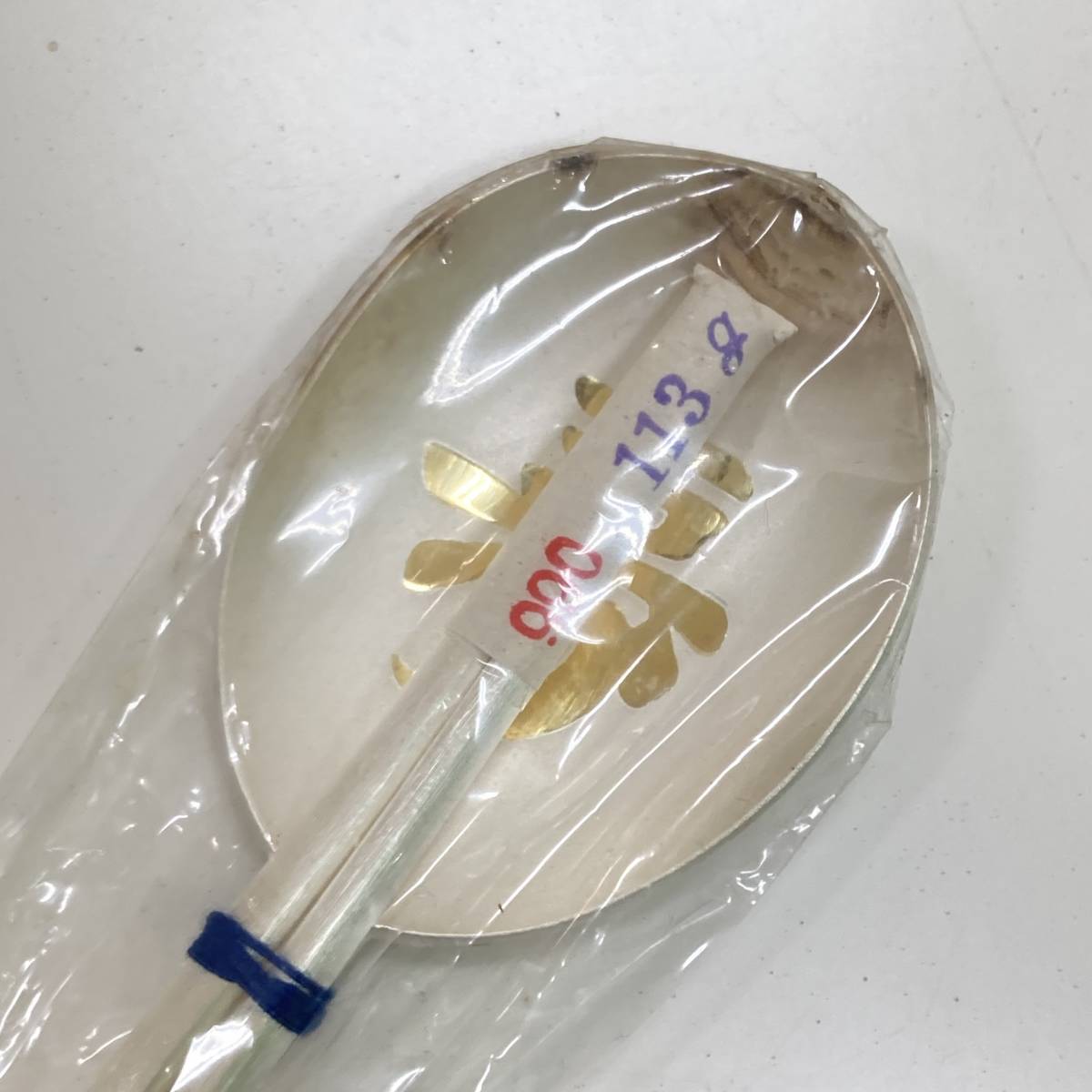 韓国製 銀990刻印有 表記合計226g スプーン 箸/ペア セット 寿 福 