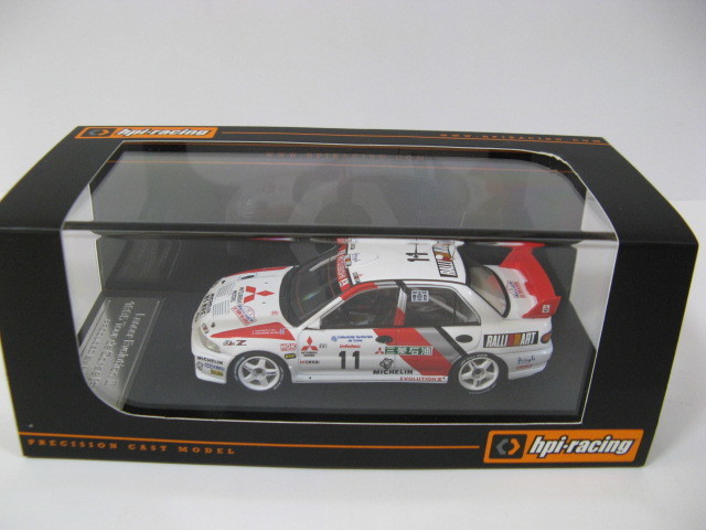 未使用】hpi・racing 1/43 三菱 ランサー・エボリューションⅢ（#11