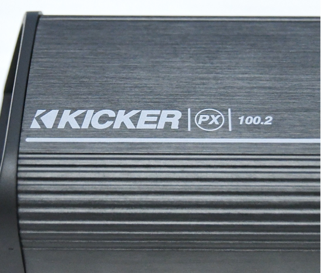 車 KICKER PX 100.2 アンプ 美品 キッカー