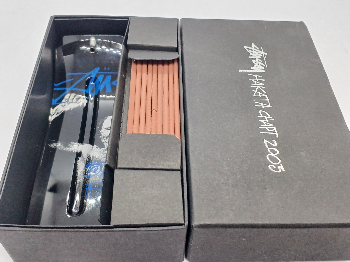 1円 STUSSY ステューシー HAKATA CHAPT 2003 お香 お香立て レア 希少