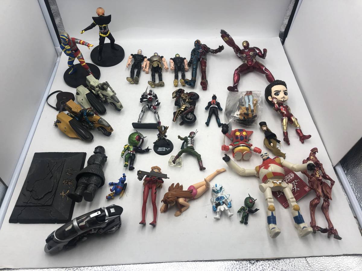1232 ジャンク 1円 フィギュア 色々 まとめ キカイダー アイアンマン