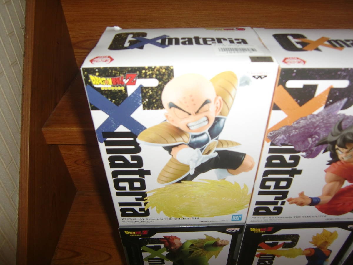 未開封　Ｇ×materia　６種　ベジータ　ピッコロ　クリリン　ベジット　１６号　ヤムチャ　検)　一番くじ　コレクタブル　造形天下一武道会