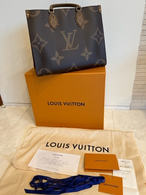 美品◇ Louis Vuitton ルイヴィトン オンザゴーMM ☆ リバース 