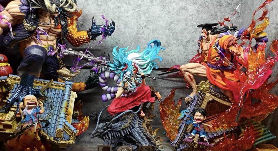 ワンピース ONE PIECE フィギュア ガレージキット 高級樹脂製 ヤマト  