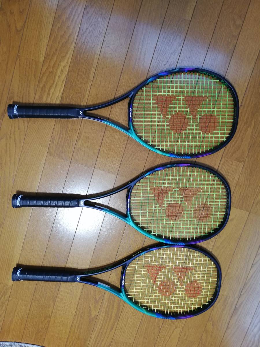 YONEX 2021 VCORE PRO97D G3 3本セット 97D VCORE ヨネックス Free
