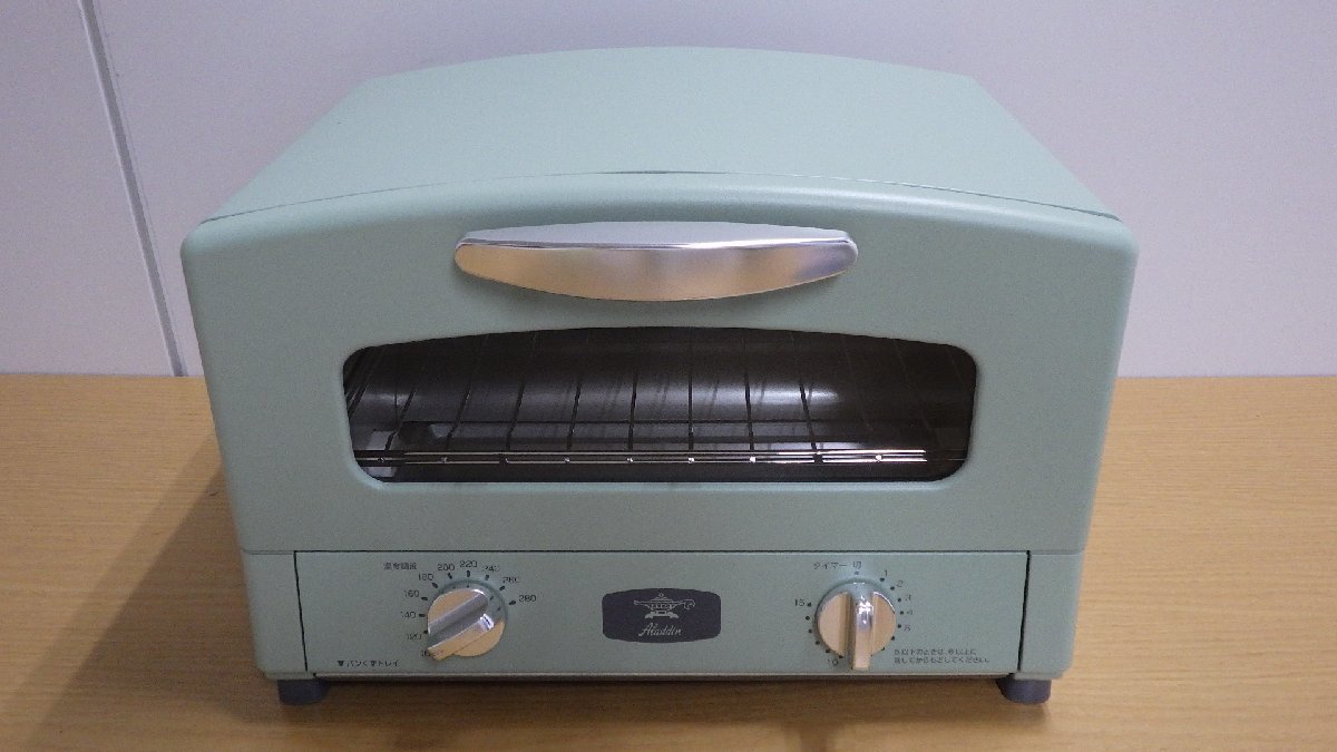 E896-588294〔格安7598円スタート!!〕展示品 アラジン グラファイトトースター トースト 料理 電化製品 クラシックなデザイン ※元箱無し