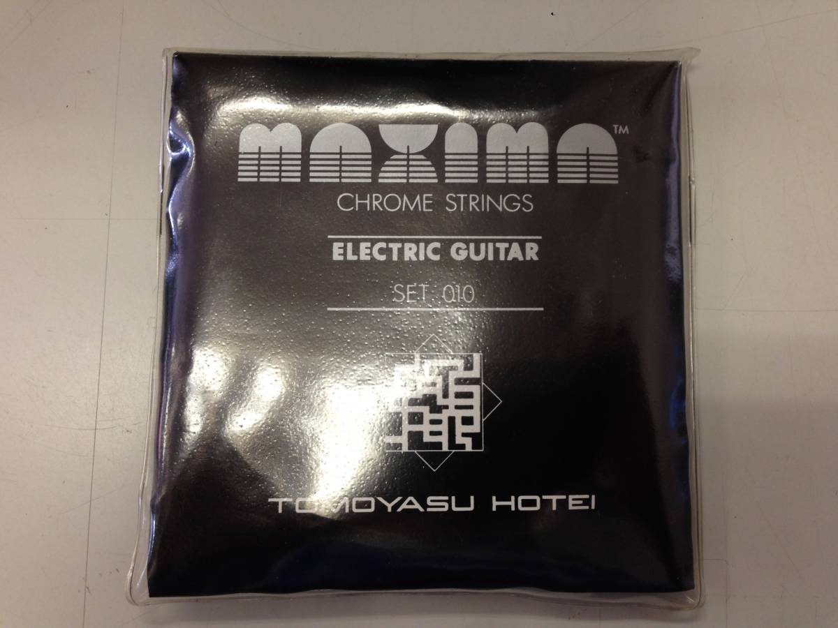 MAXIMA マキシマ　ギター弦　布袋　ボウイ □ 激レア!! MAXIMA マキシマ 弦 1セット 布袋モデル 布袋寅泰 BOOWY