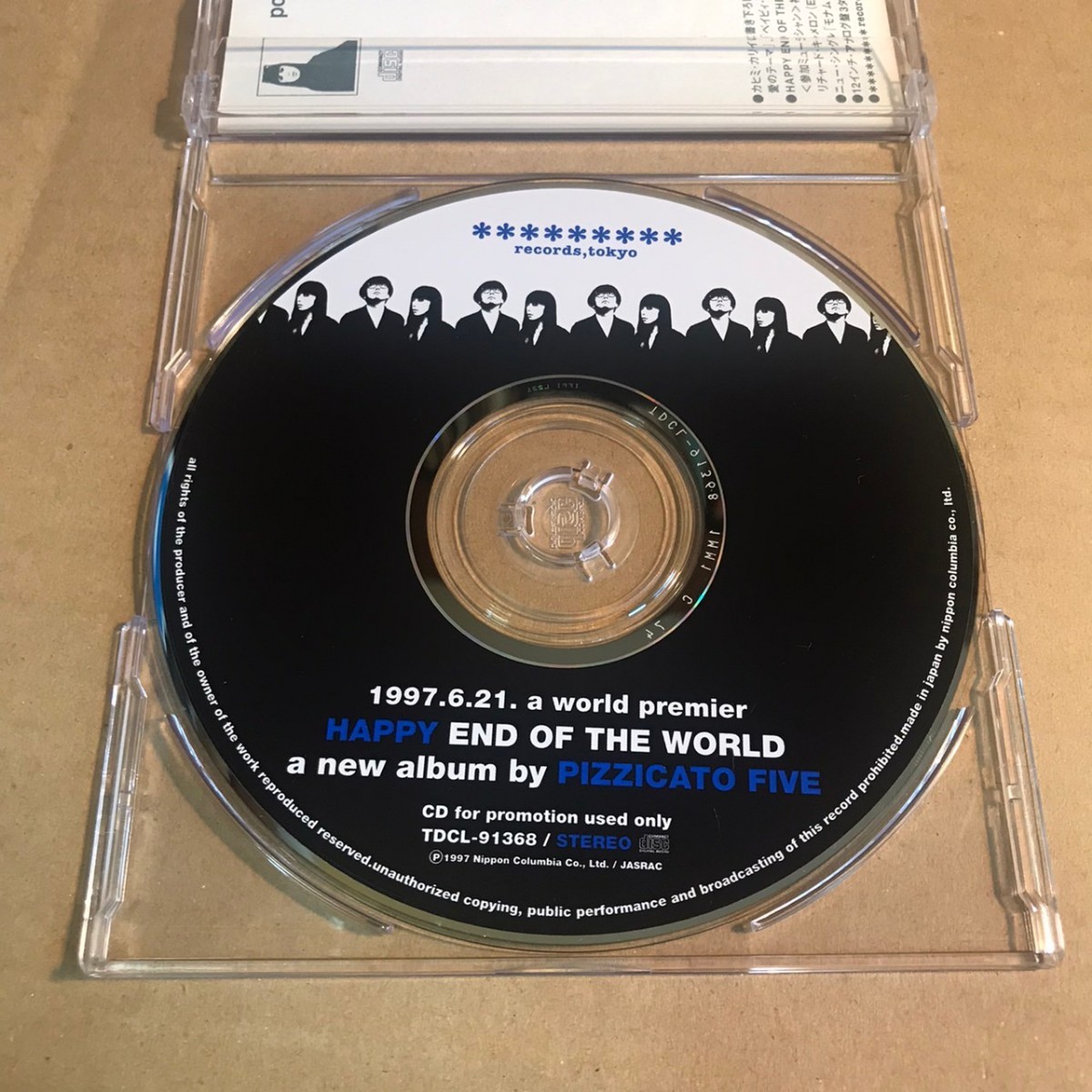 PIZZICATO FIVE ピチカート・ファイヴ promo CD happy end of the