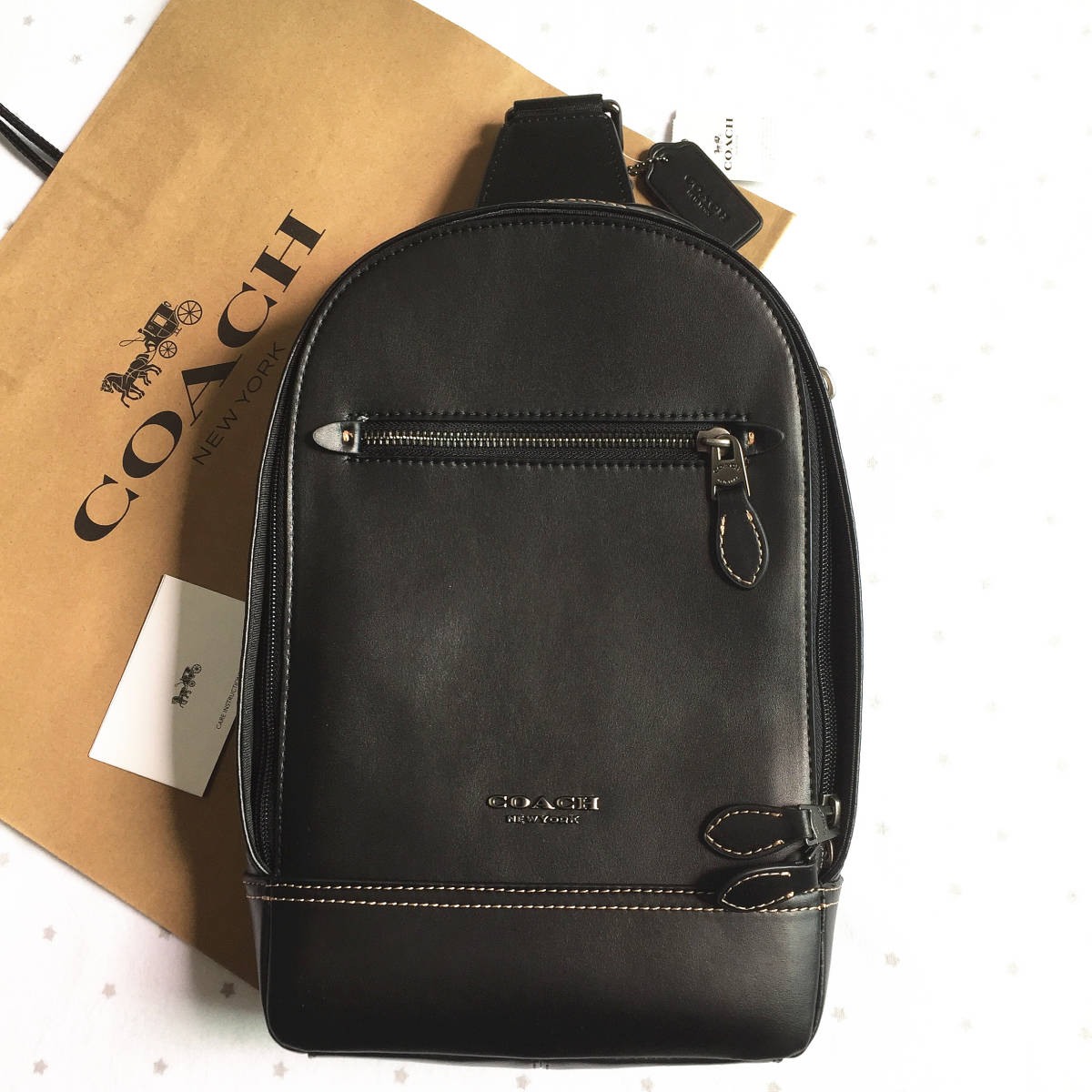 新品未使用】COACH コーチバッグ F37598 ボディーバッグ グラハム