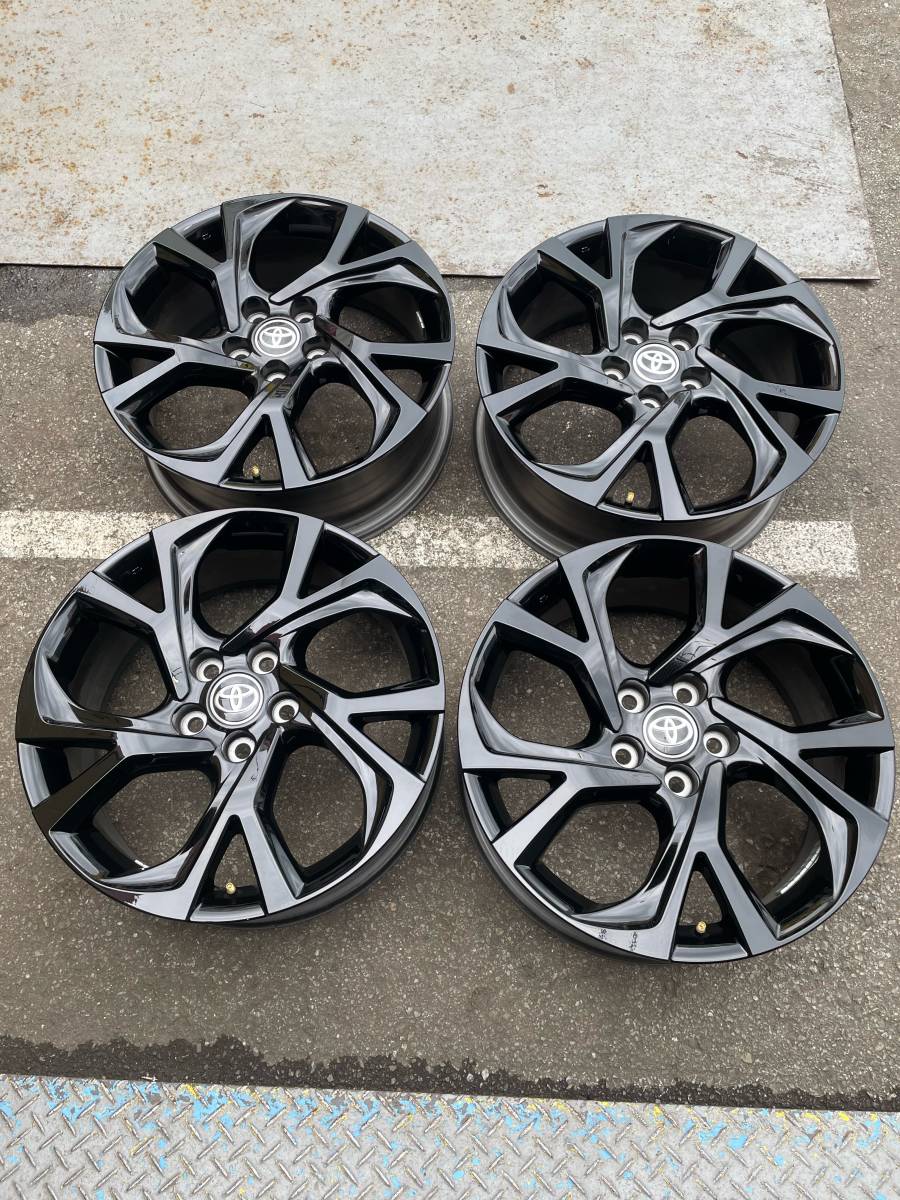 ☆トヨタC-HR 純正18インチホイールタイヤ4本 美品☆中古品