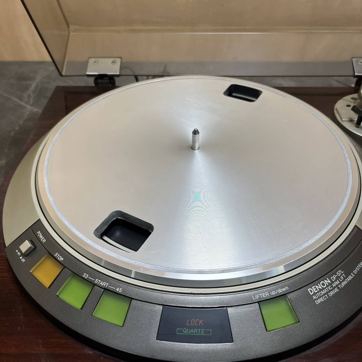オーディオ機器 デノン DENON レコードプレーヤーDP-57Mトーンアーム用 