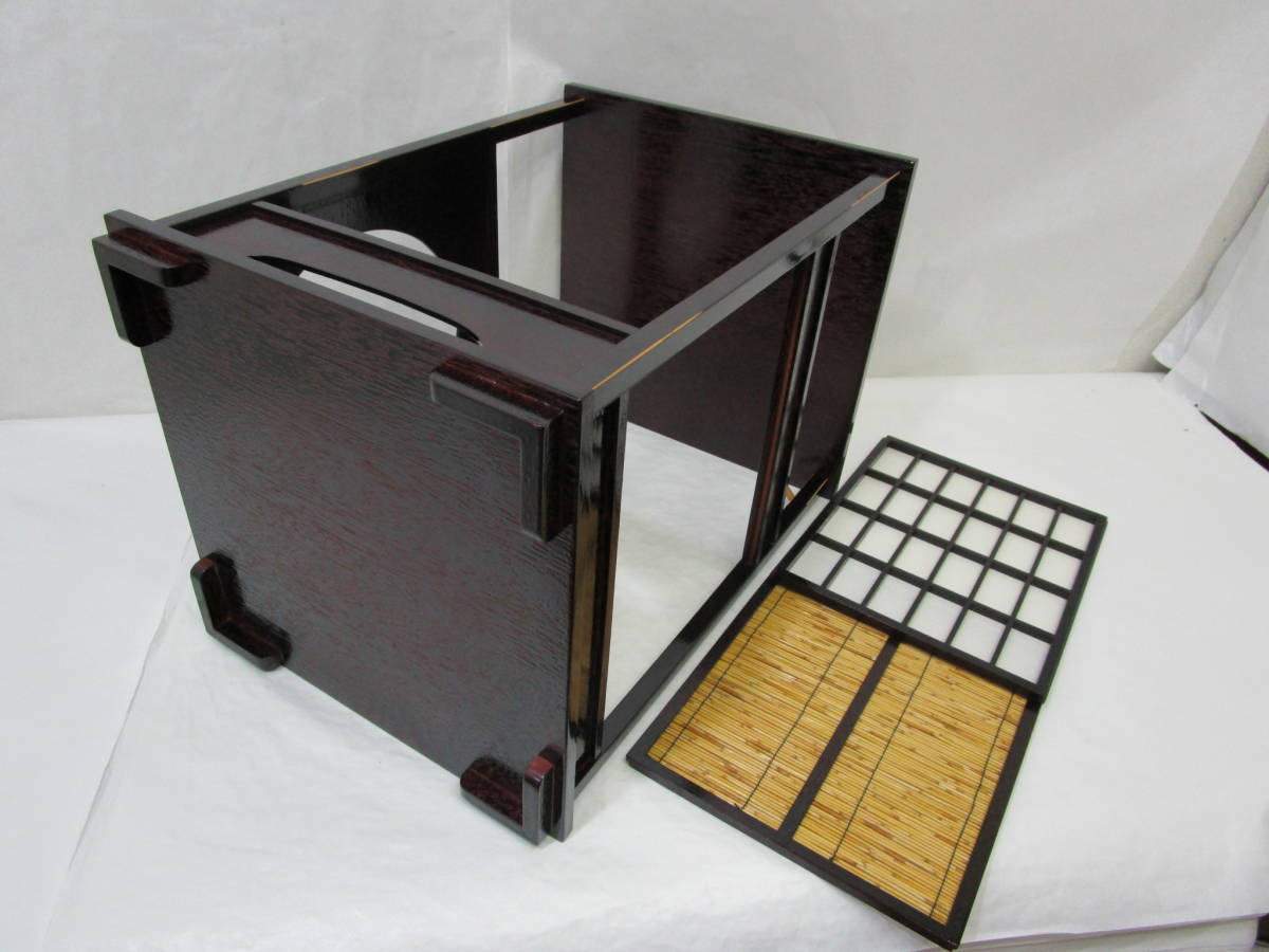 風流庵】 『裏千家』 円能斎好写 ☆ 吉野棚 紙箱 - ○○茶道具 茶器 