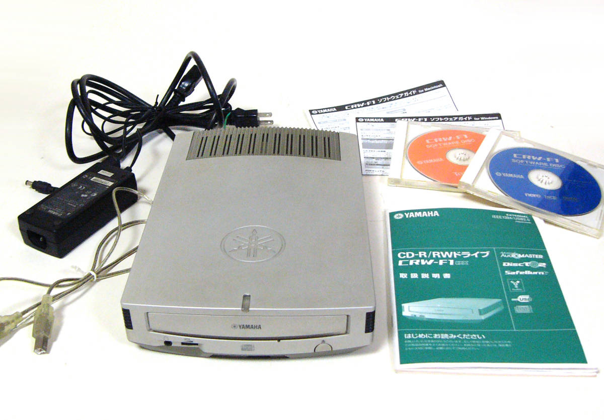 動作品】YAMAHA CRW-F1 CD-R/RWドライブ 2003年 - CRW-F1 CD-R⁄