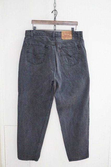90'S Levi's 560-0911 Tapered Denim Pants Made in USA Men's W32 Vintage cotton gray type Vintage Second Hand