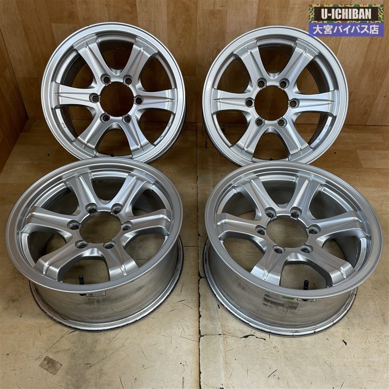 weds ウェッズ キーラーフィールド 16インチ 7.0J +26 6H 139 ホイールのみ 4本 ハイラックス カスタムハイエースなど _004