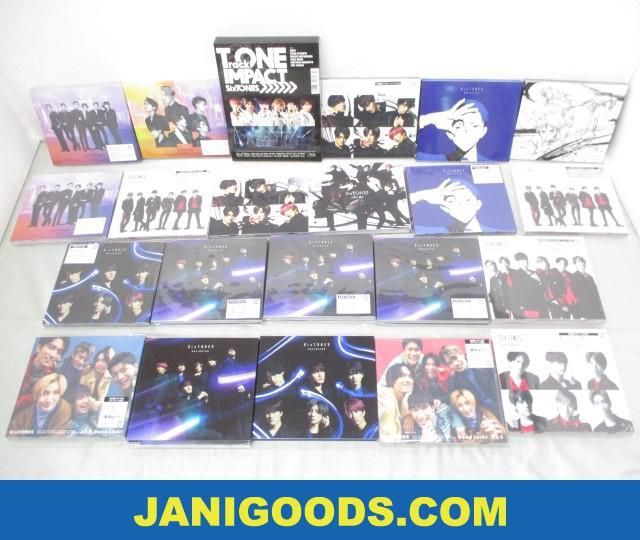 SixTONES CD/Blu-rayセット TrackONE IMPACT/CITY/Good Luck! 等 【同梱可】ジャニグッズ