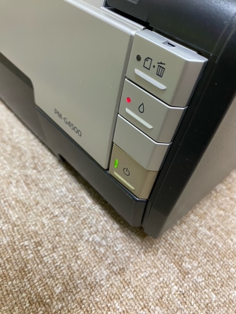 EPSON/エプソン カラリオ PM-G4500 インクジェットプリンター 通電のみ