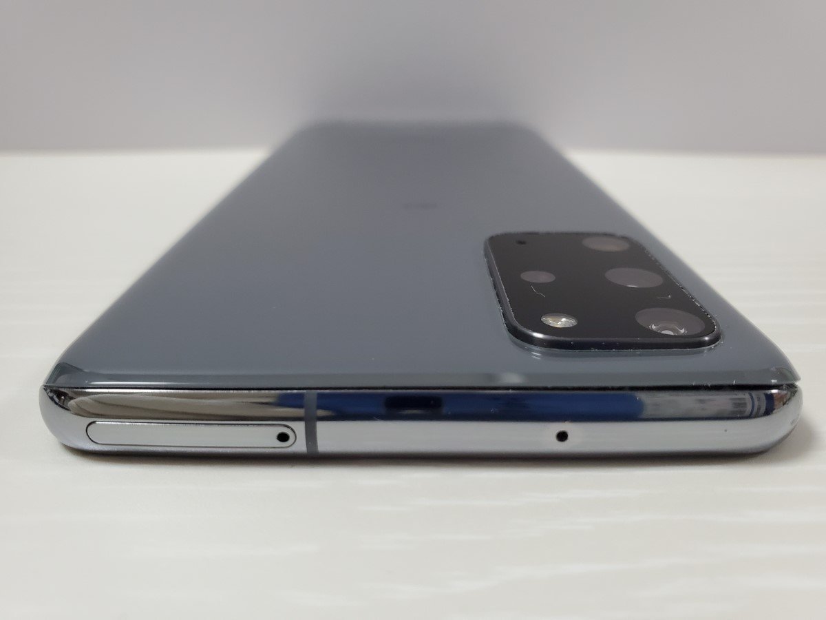 品質保証，人気セール ★【31528WM】 完動品 au SCG02 SAMSUNG Galaxy S20+ 5G コスミックグレー SIMロック解除済 1円 ! 1スタ !