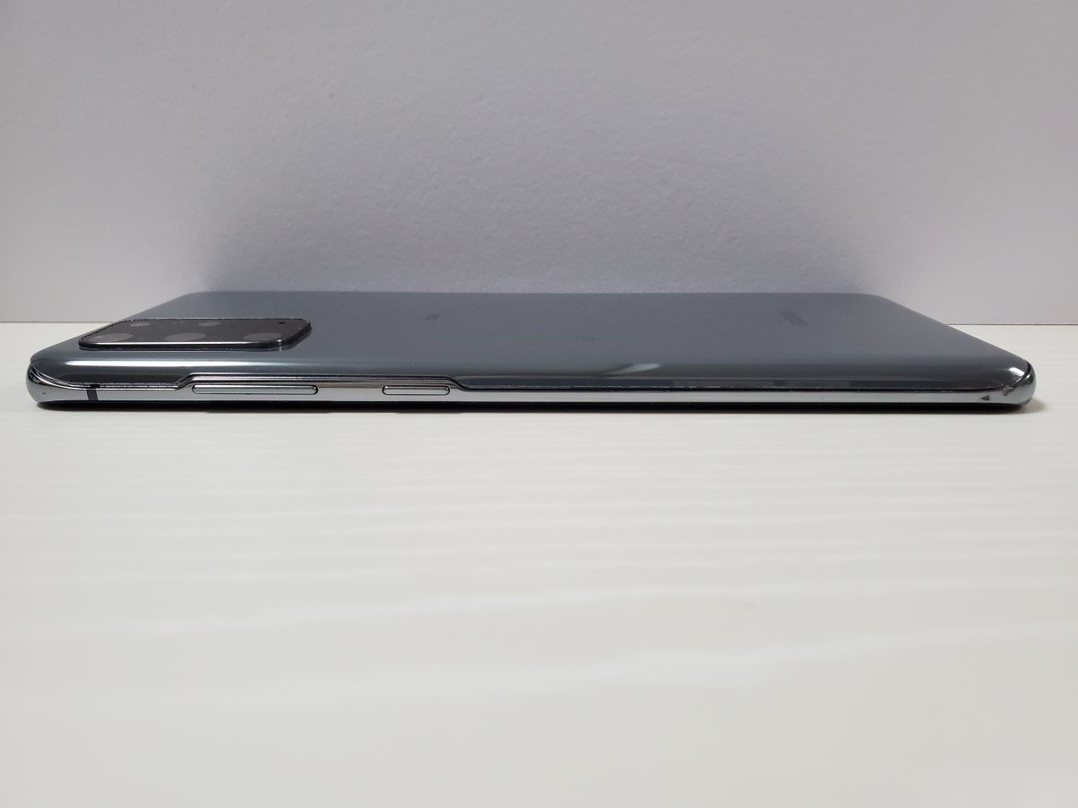 品質保証，人気セール ★【31528WM】 完動品 au SCG02 SAMSUNG Galaxy S20+ 5G コスミックグレー SIMロック解除済 1円 ! 1スタ !