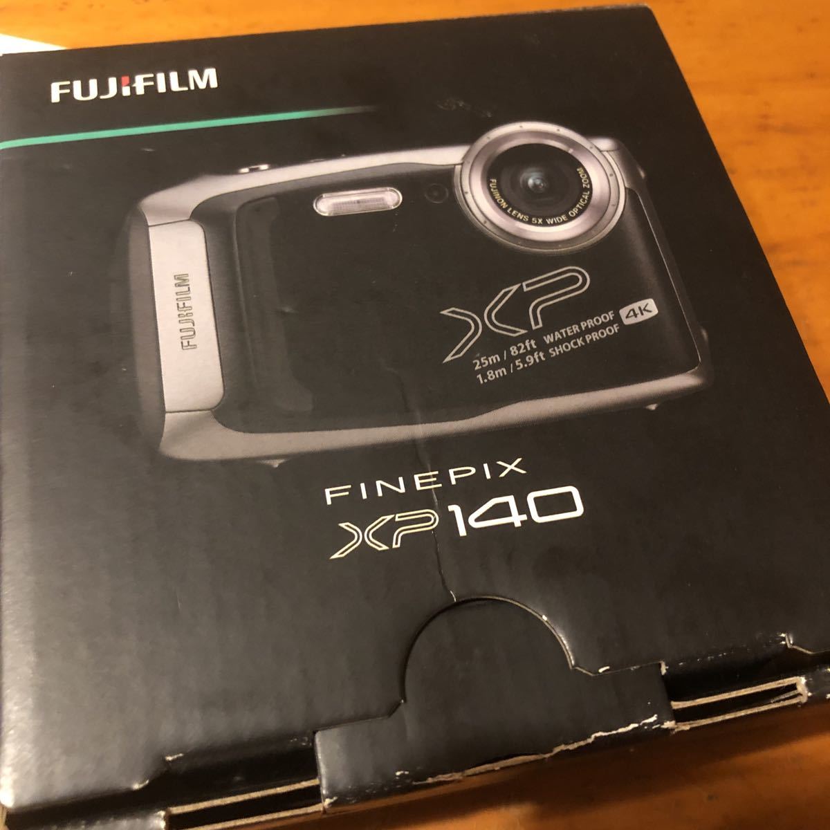 FUJIFILM FinePix XP140 ファインピクス ダークシルバー FinePix XP140