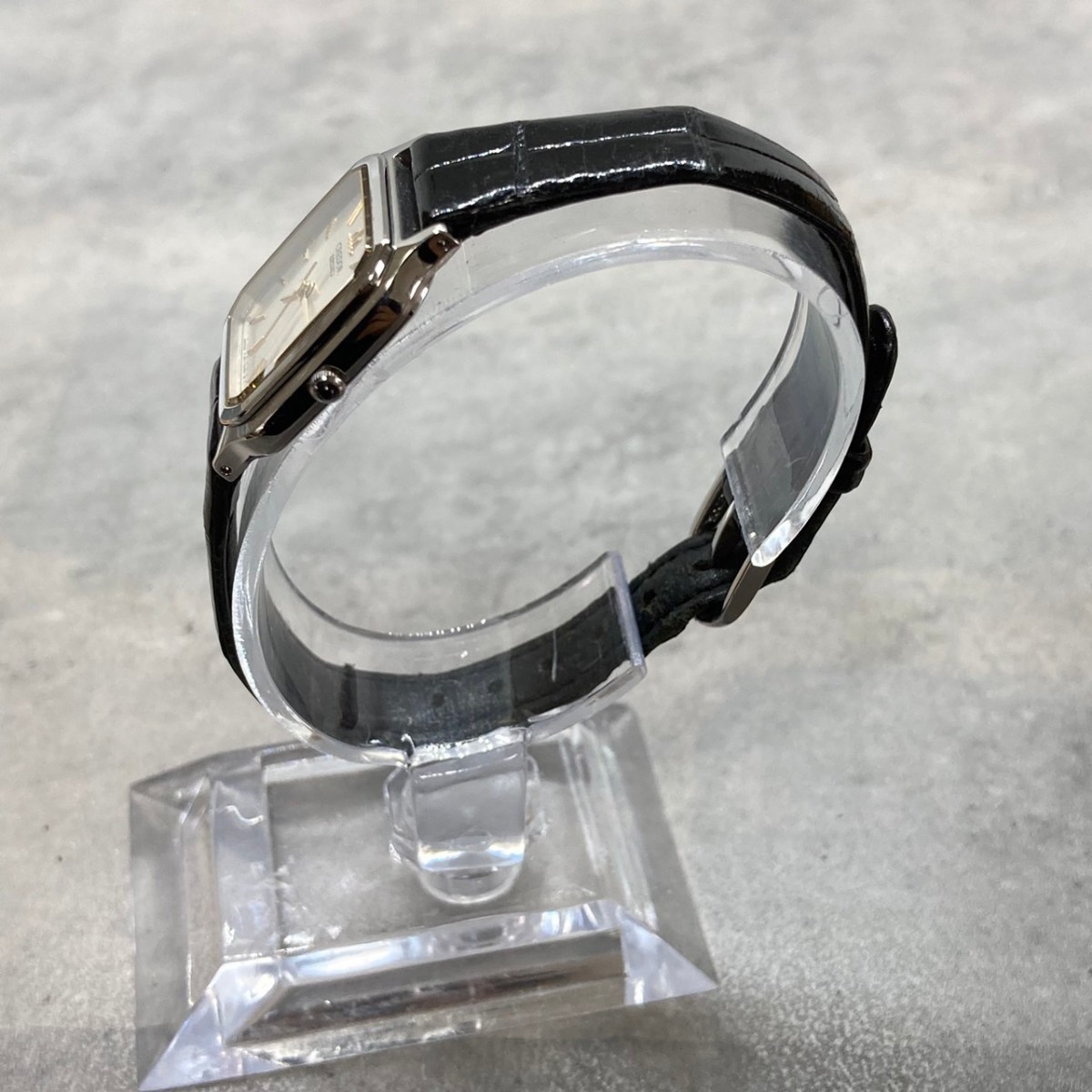 ◇稼働品◇美品◇ SEIKO セイコー QZ 4J81-5020 クレドール スクエア