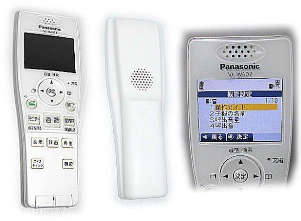 パナソニック VL-W607ワイヤレスモニター どこでもドアホン 子機 (インターホン、ドアホン)｜売買されたオークション情報、Yahoo!オークション(旧ヤフオク!)  の商品情報をアーカイブ公開 - オークファン（aucfan.com） パナソニック製ワイヤレスドアモニター子機 VL-W607 ... Panasonic VL-W607 インターホン子機のみ　デジタル電話機