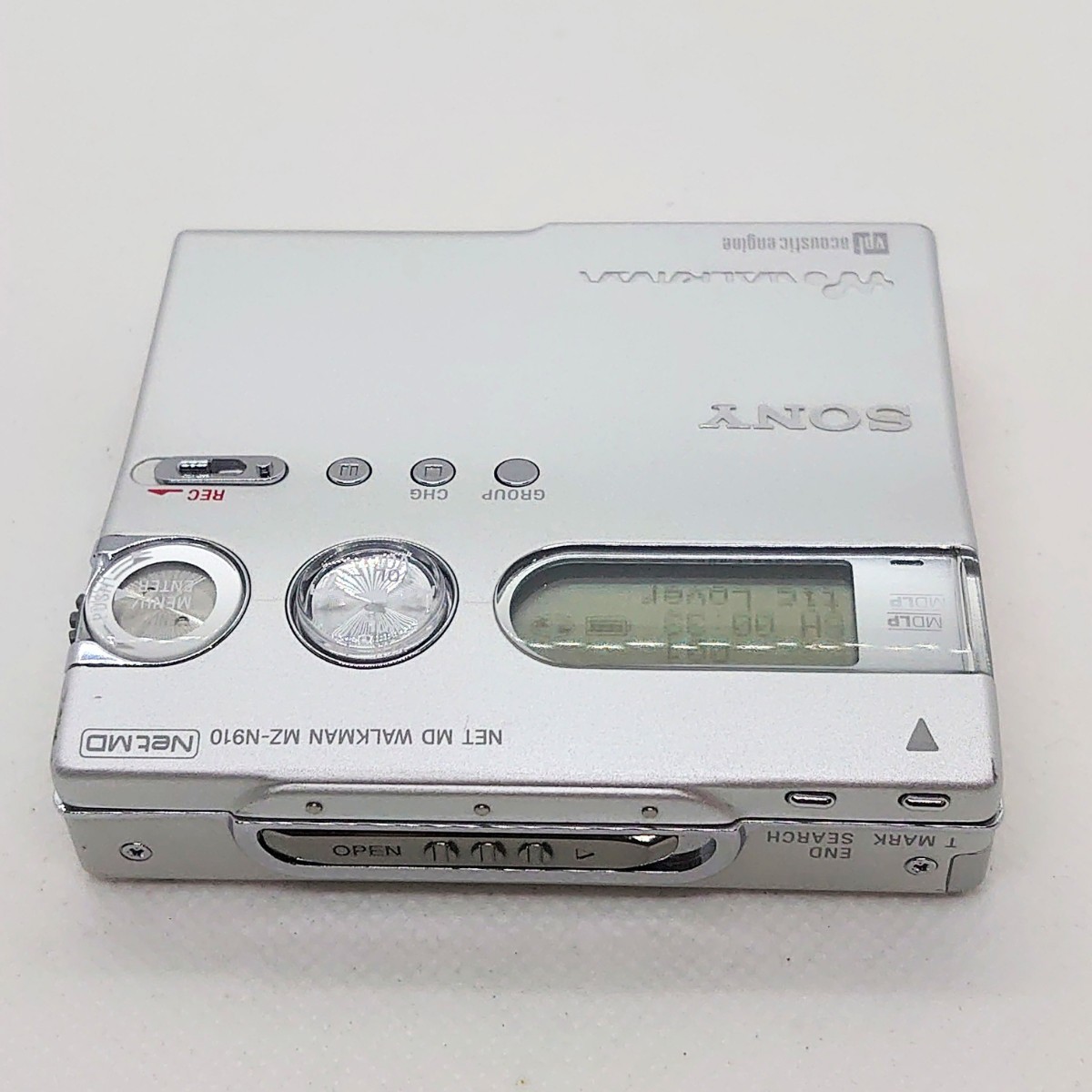 外観概ね◯ 動作◯】 SONY MZ-910 Portable MD Player WALKMAN