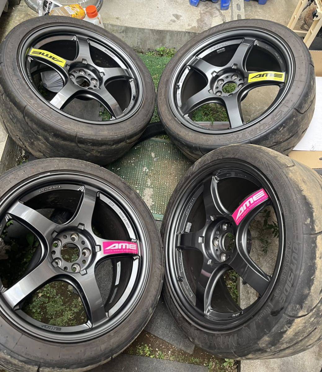 86 BRZ GR86 ZN6 ZN8 ZC6 ZC8 9.5J ＋45 R18 18インチ PCD100 5-100 