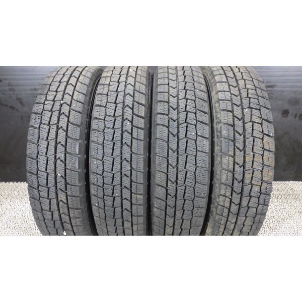 ダンロップWINTER MAXX WM02 145/80R12 4本SET☆2019年製 9分山