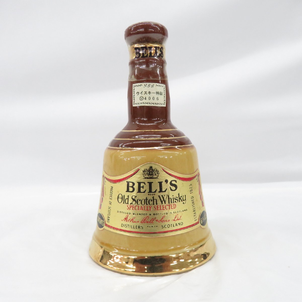 1円～【未開栓】BELL'S ベルズ オールド 陶器 ミニボトル 特級