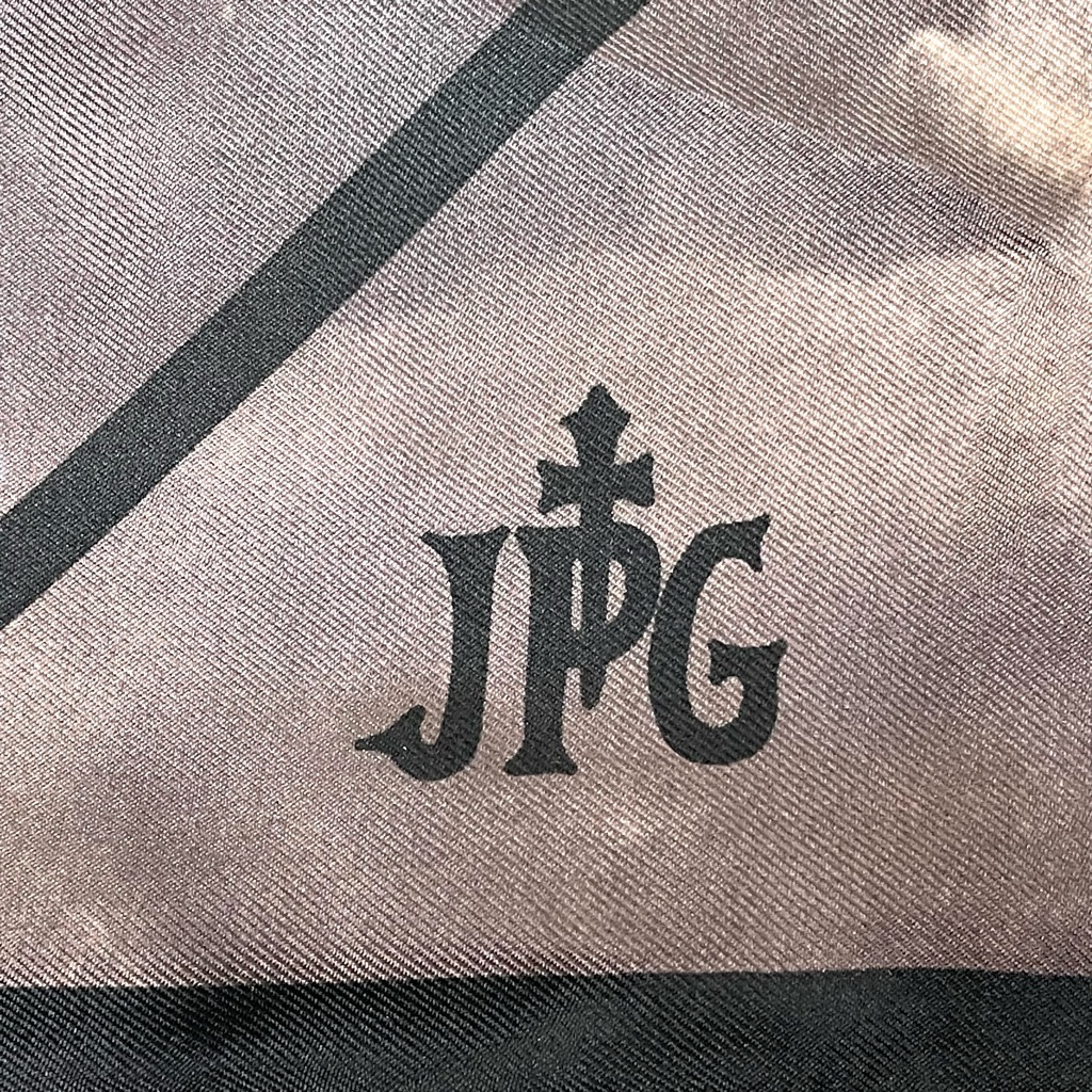 Jean Paul GAULTIER ジャンポールゴルチェ JPG シルク100% 天体