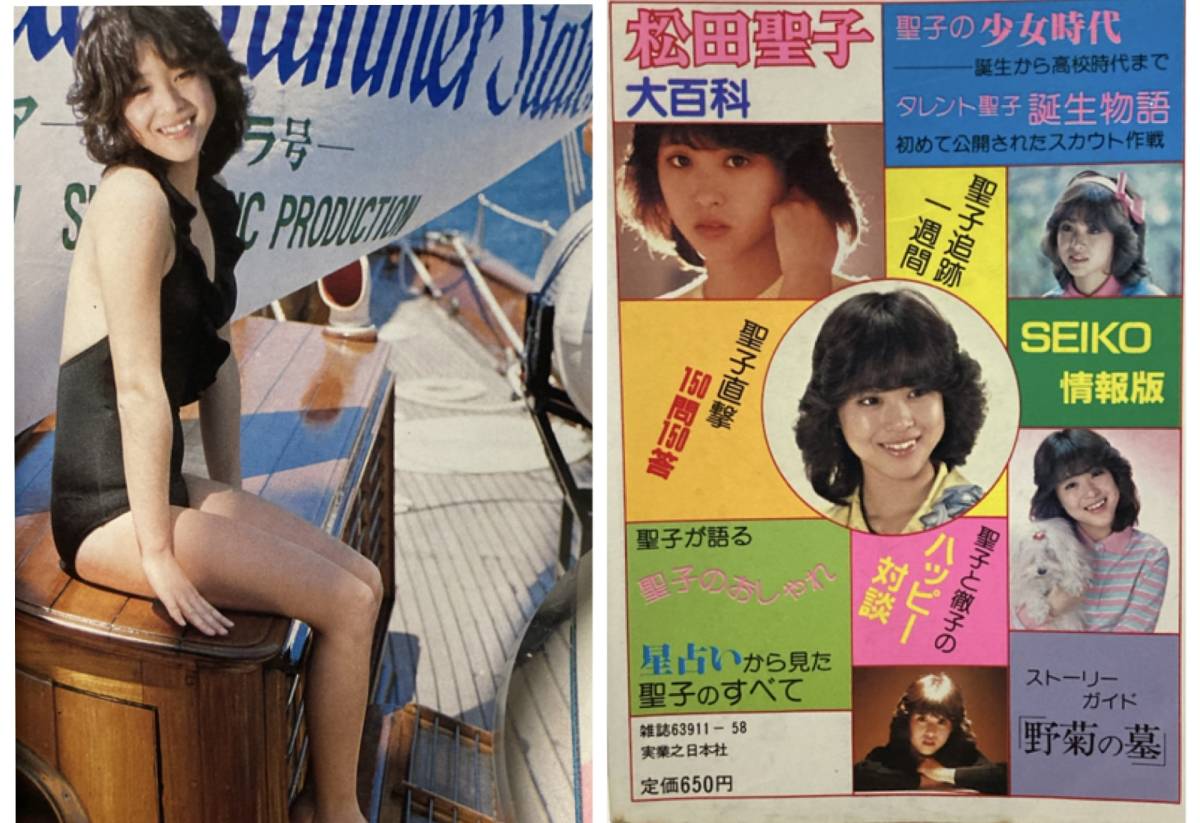 松田聖子 大百科 1981年発行 水着(アイドル、芸能人)｜売買された 