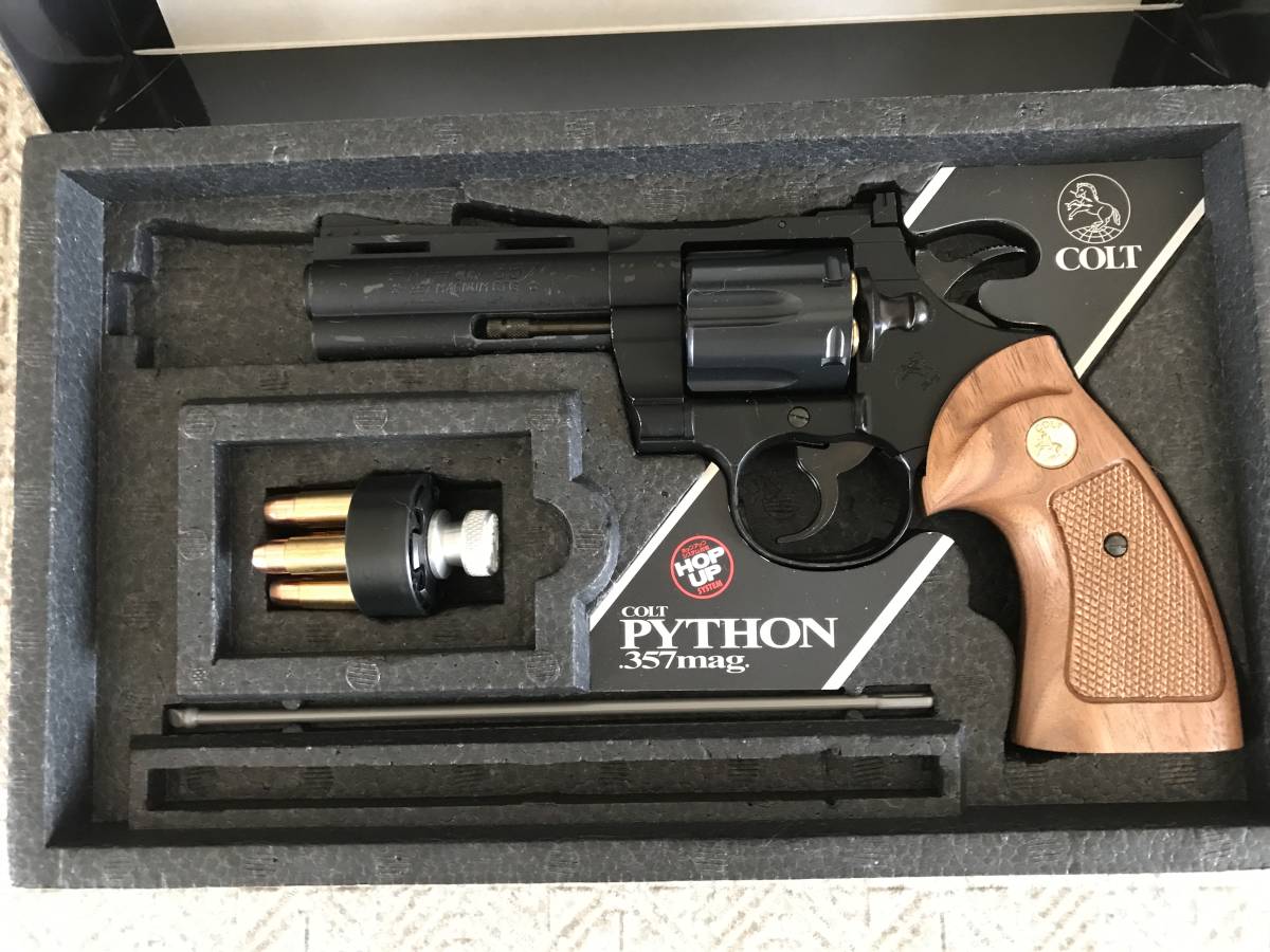 【KC社長】COLT .357 MAGNUM ガスリボルバー二丁 COLT .357 MAGNUM ガスリボルバーKC社長様専用】COLT .357 MAGNUM ガス