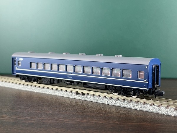 マイクロエース A-5250 C61-11 44系客車 特急「はつかり」基本7両 送料120円~ マイクロエース A-5250 ナロ10 31 ブルー 白帯 1両 *注意