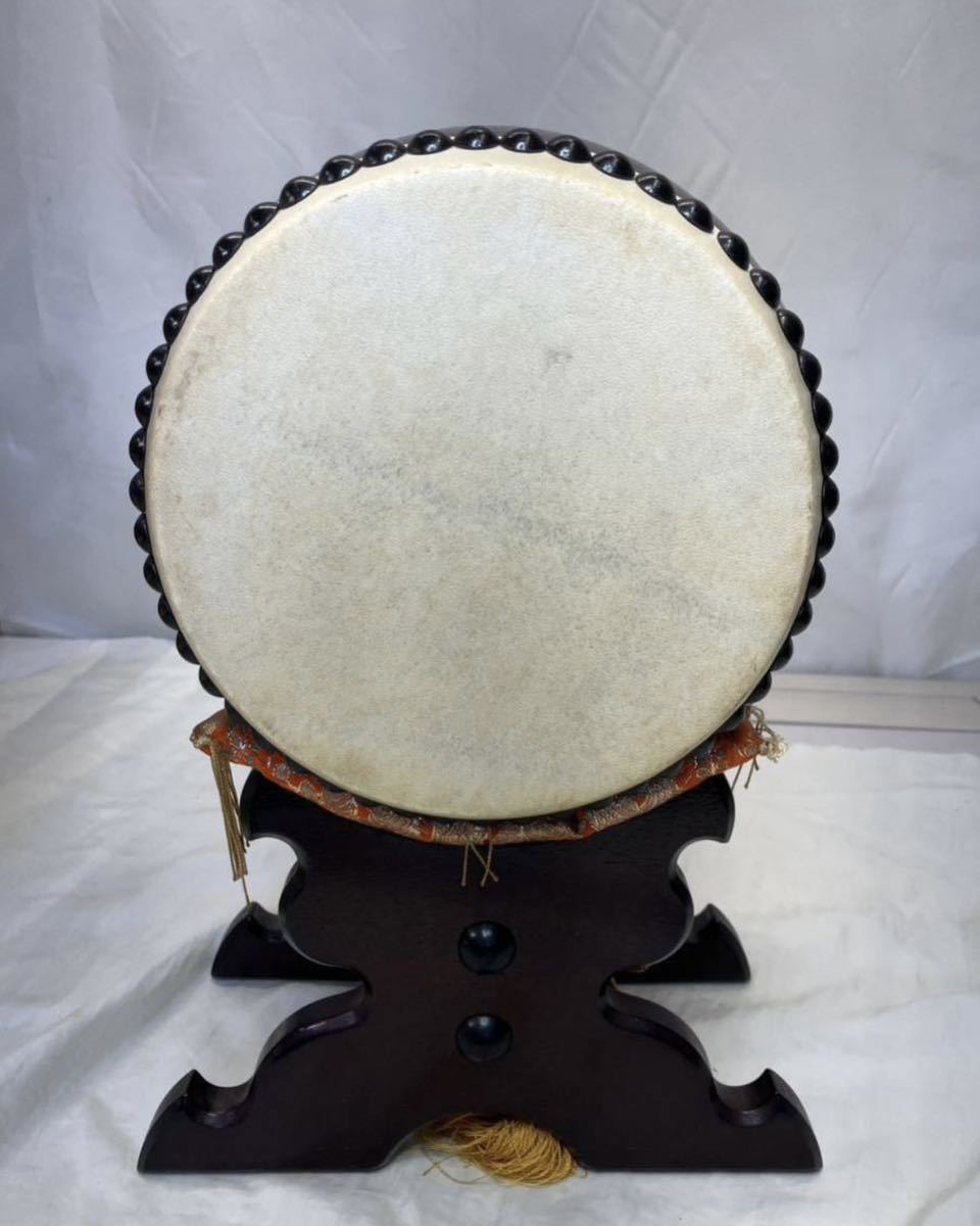 和太鼓 打楽器 和楽器 締太鼓 | スタンド付き 伝統芸能 バチ 木製