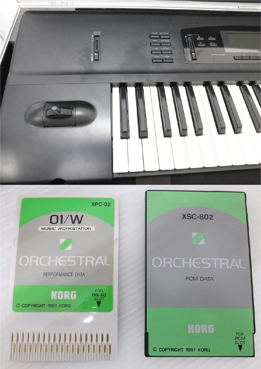 ジャンク KORG コルグ 01⁄W pro シンセサイザー｜Yahoo!フリマ