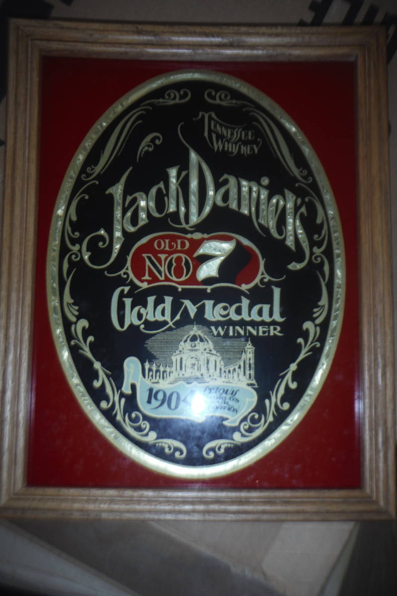 パブミラー　ジャック ダニエル（Jack Daniel's オールド NO.7） パブミラー ジャックダニエル 鏡