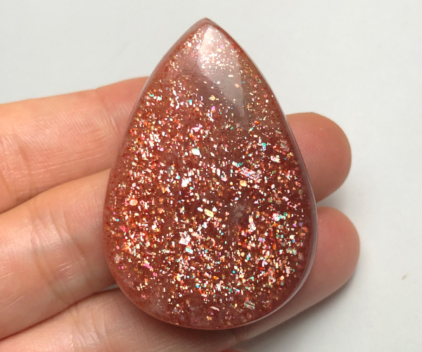 サンストーン　天然石　特大　351