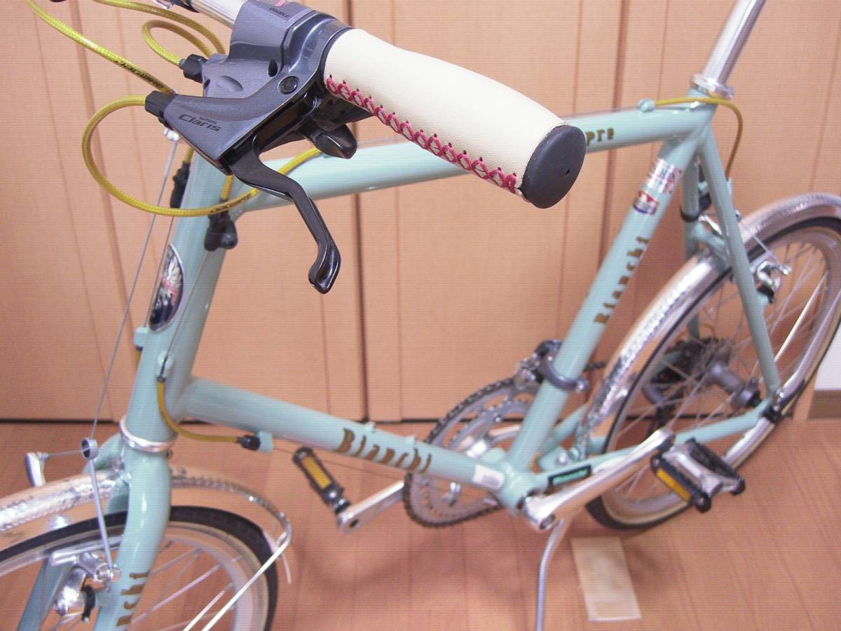 Bianchi MINI Vero8 Lepre フラットハンドル 完全室内保管・美車（直接