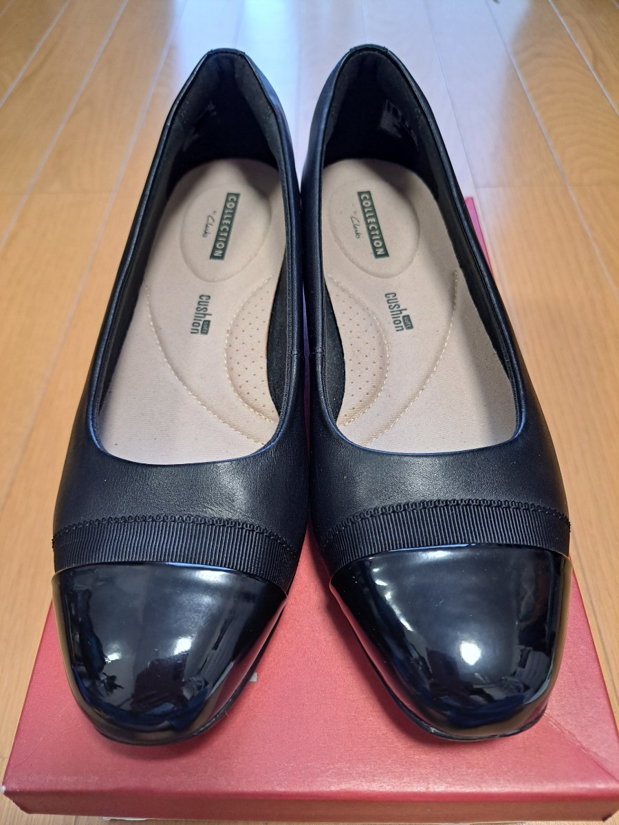 クラークス ブラック パンプス 23.5cm