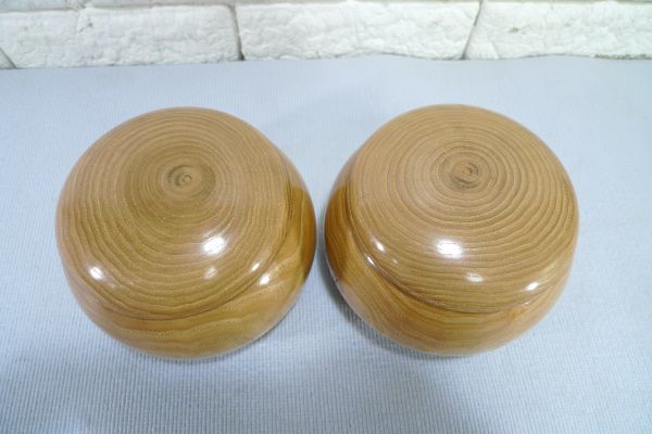 未使用品？ 美栄 碁笥＆碁石セット 珍しいグリーンの碁石 SKN-5774