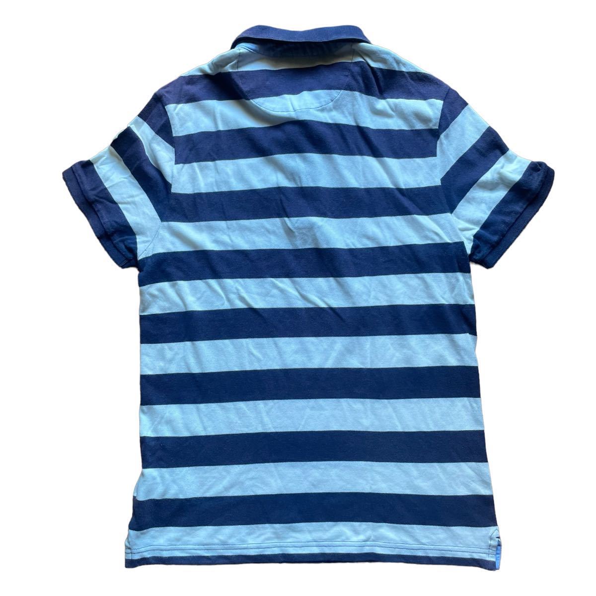 高級 定価24000円 MONCLER モンクレール patch logo border silk polo 