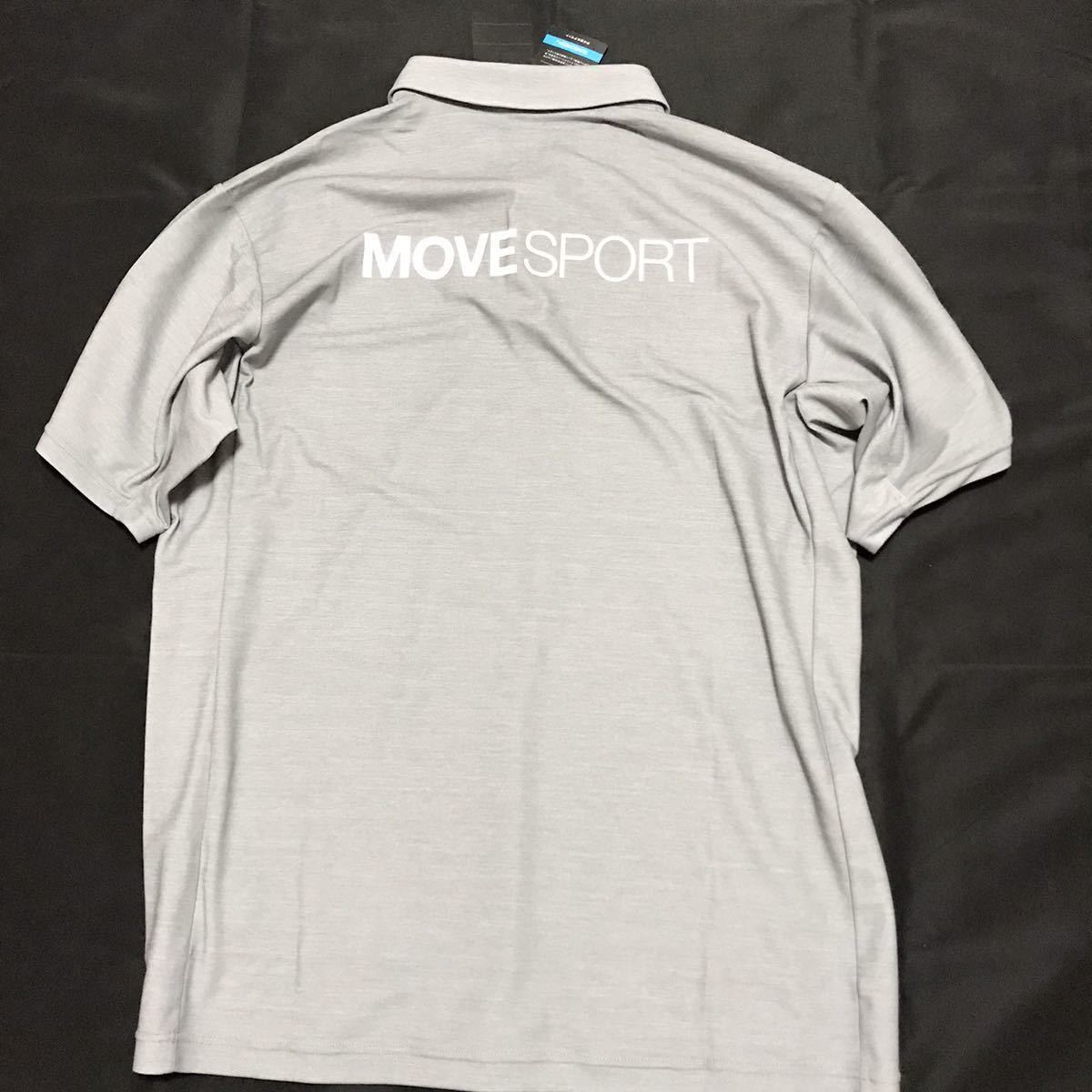 ○新品【メンズL】灰グレー デサント（DESCENTE）（メンズ）SUNSCREEN