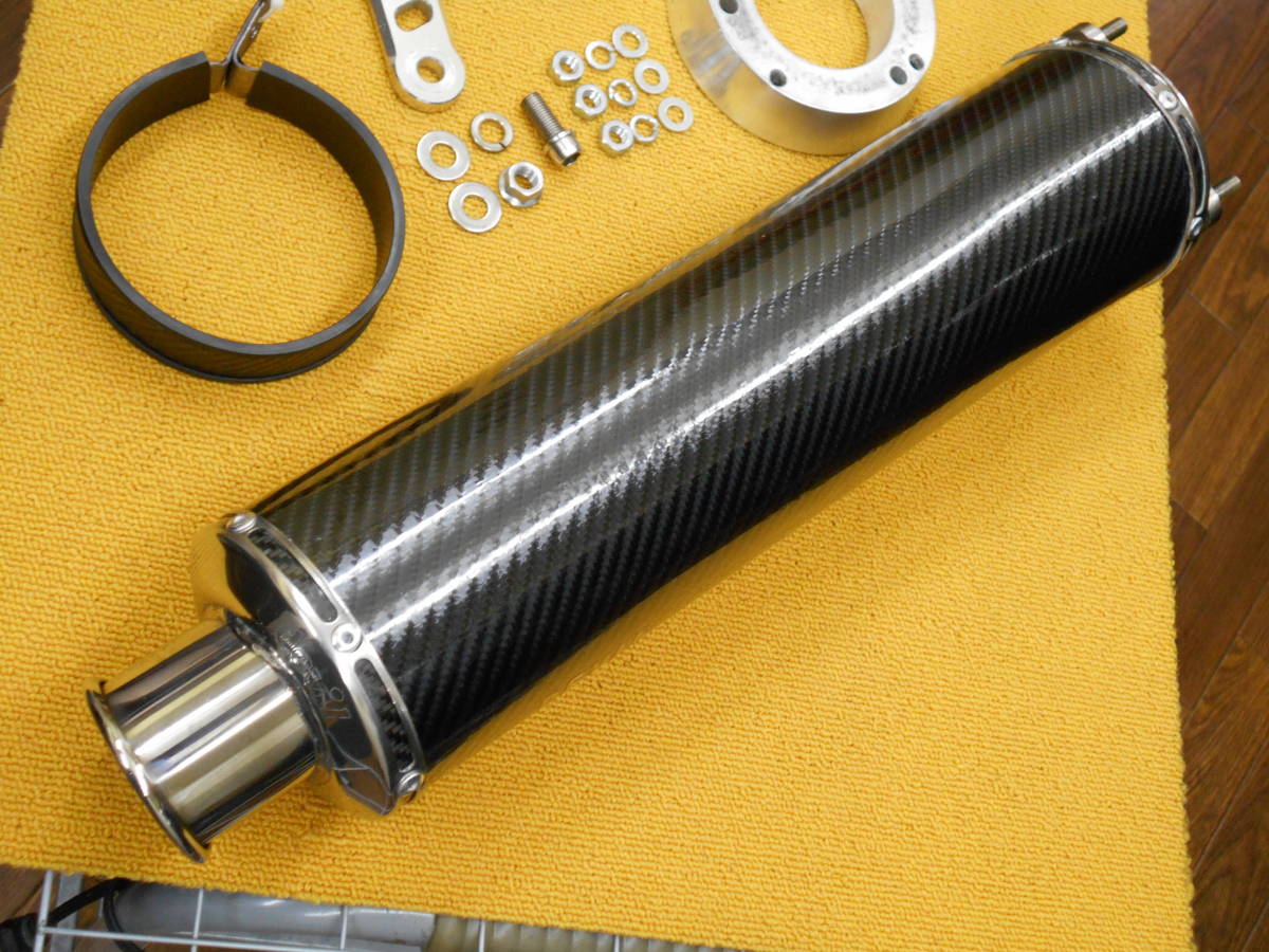 ZX12R/ZX-12R デビル/devil カーボン スリップ(S/O)マフラー